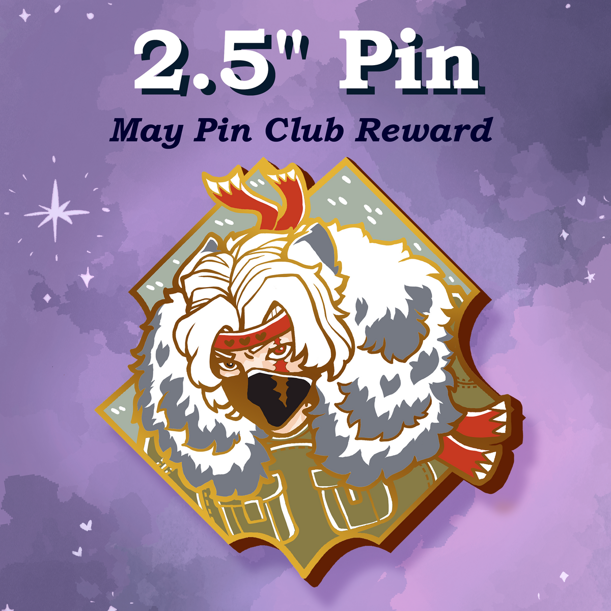 Pin Club Leftovers - May - 2.5”