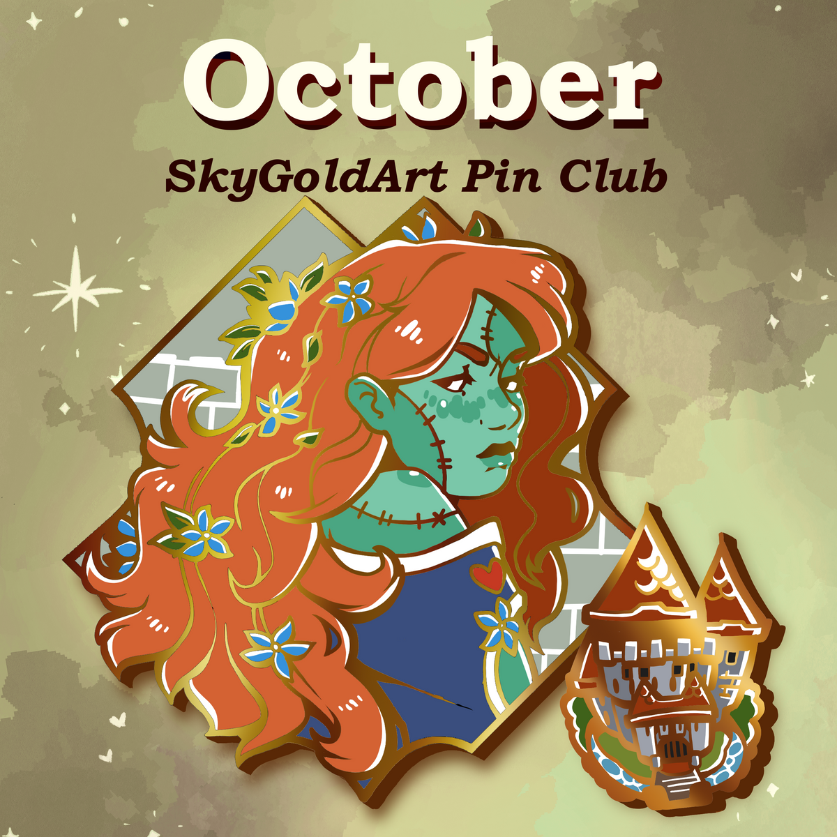 SkyGoldArt Pin Club (PRE-ORDER)