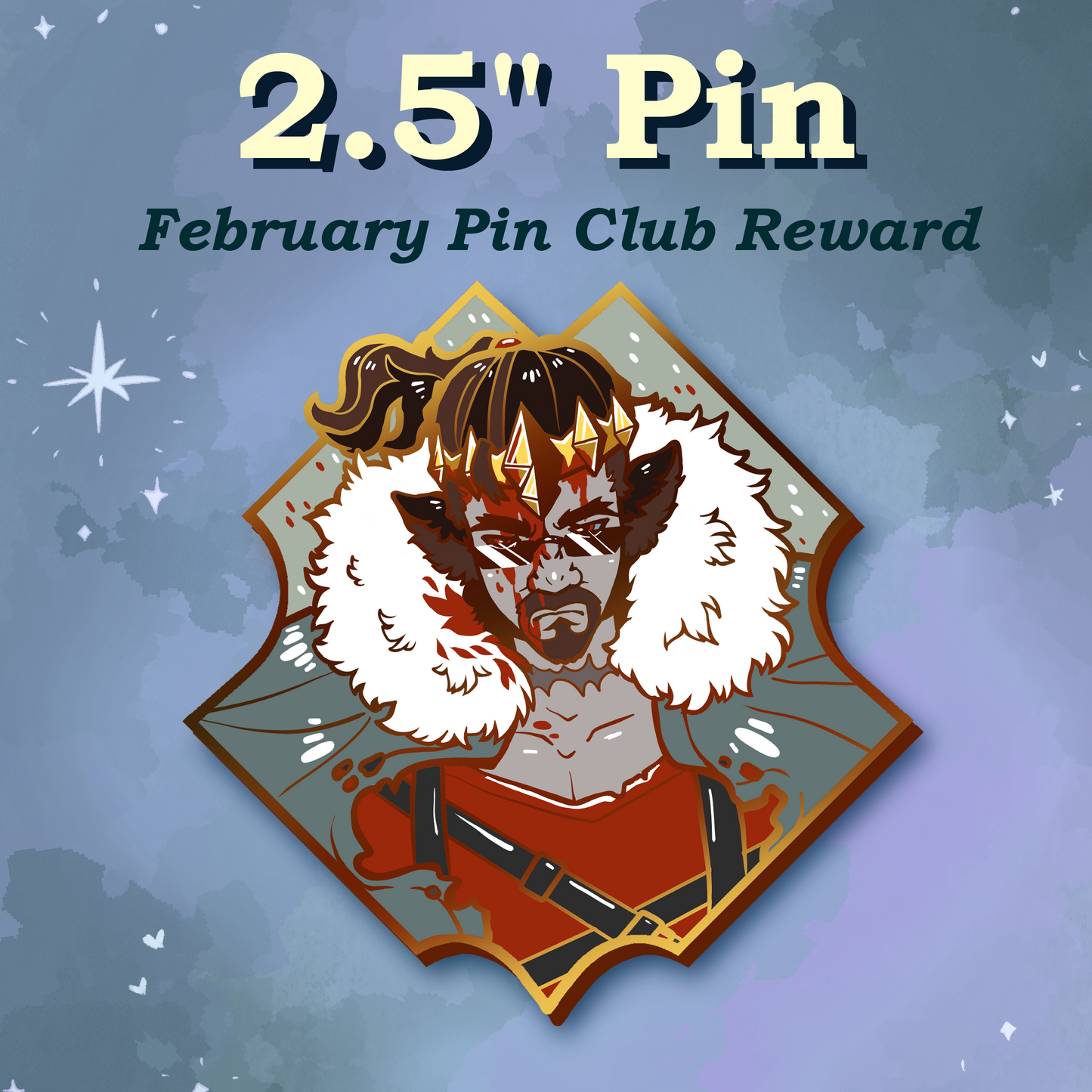 Pin Club Leftovers - February - 2.5"
