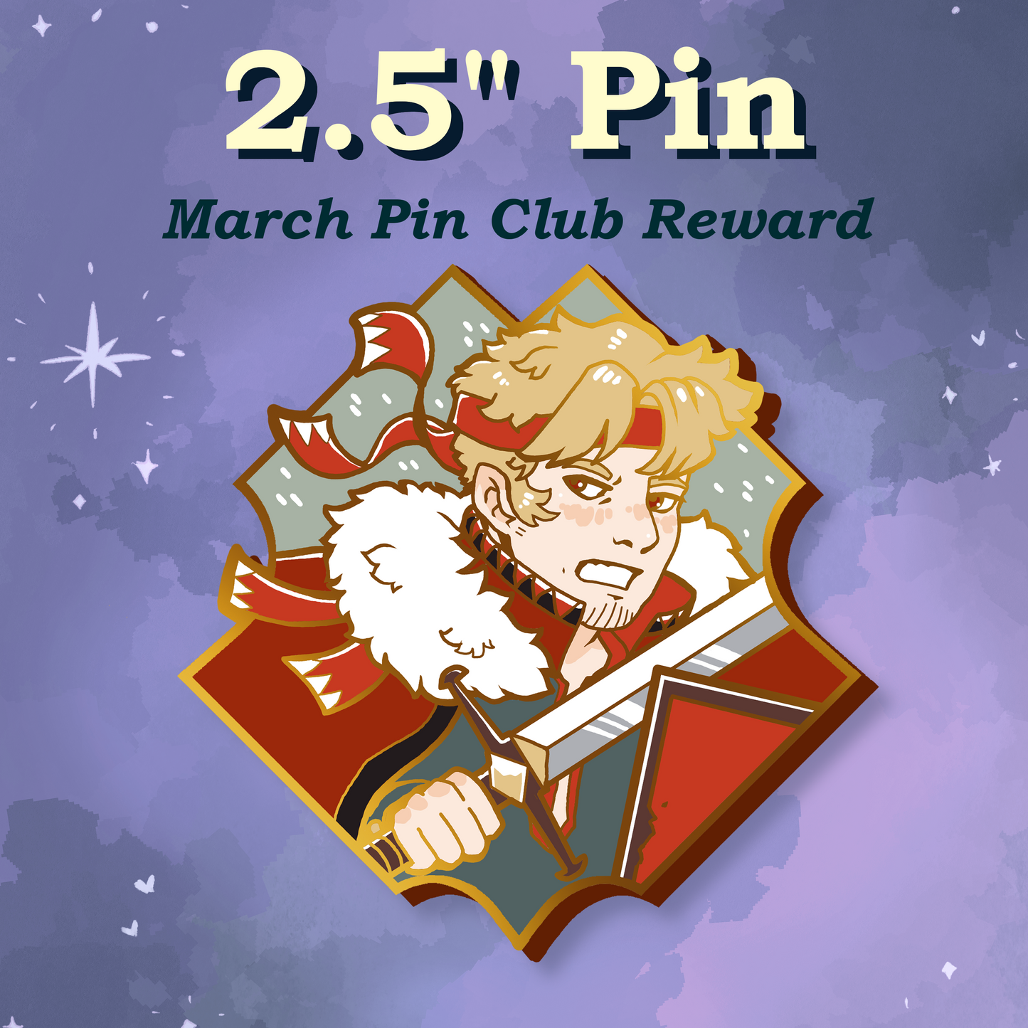 Pin Club Leftovers - March - 2.5”