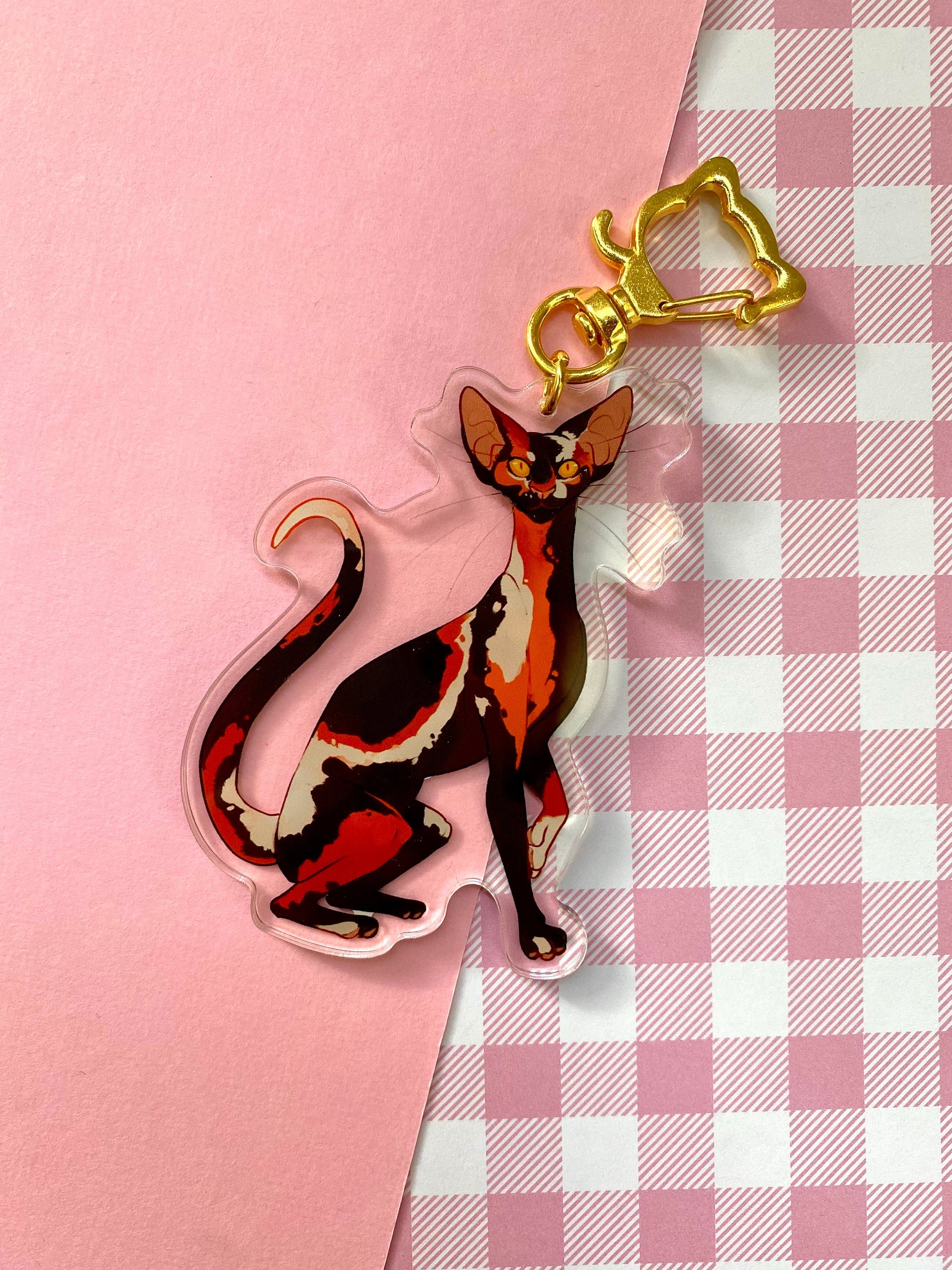 Firestar | Greystripe | Ravenpaw | Brightheart | Yellowfang | Tallstar | Tigerstar | Ivypool | Scourge | Sol | Bluestar - Keychain