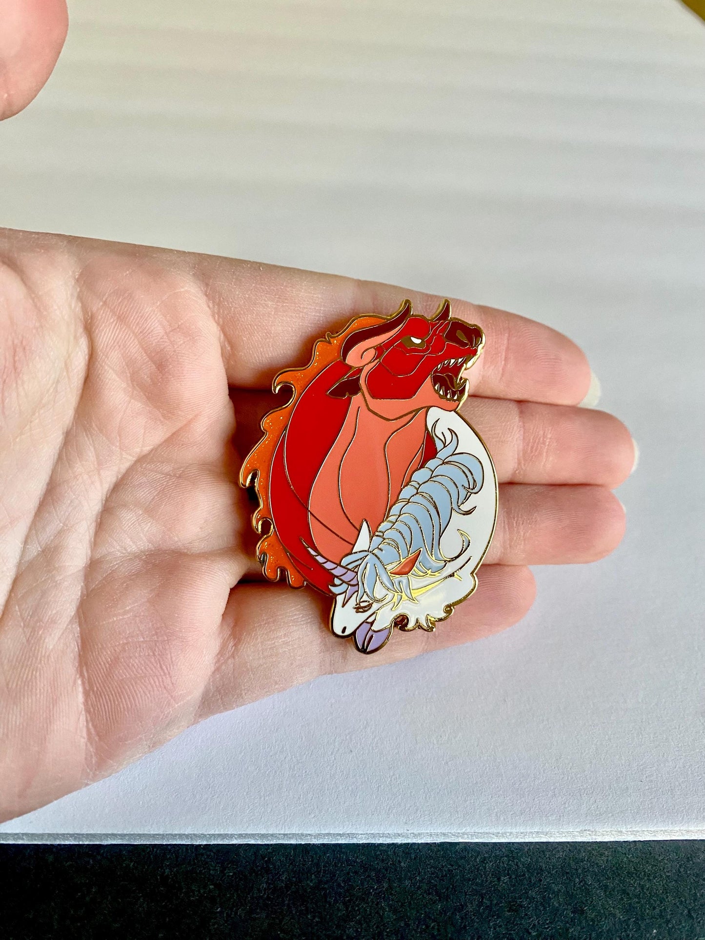 Red Bull | Sea Unicorns | Butterfly Forest - Last Unicorn Glitter Enamel Pins