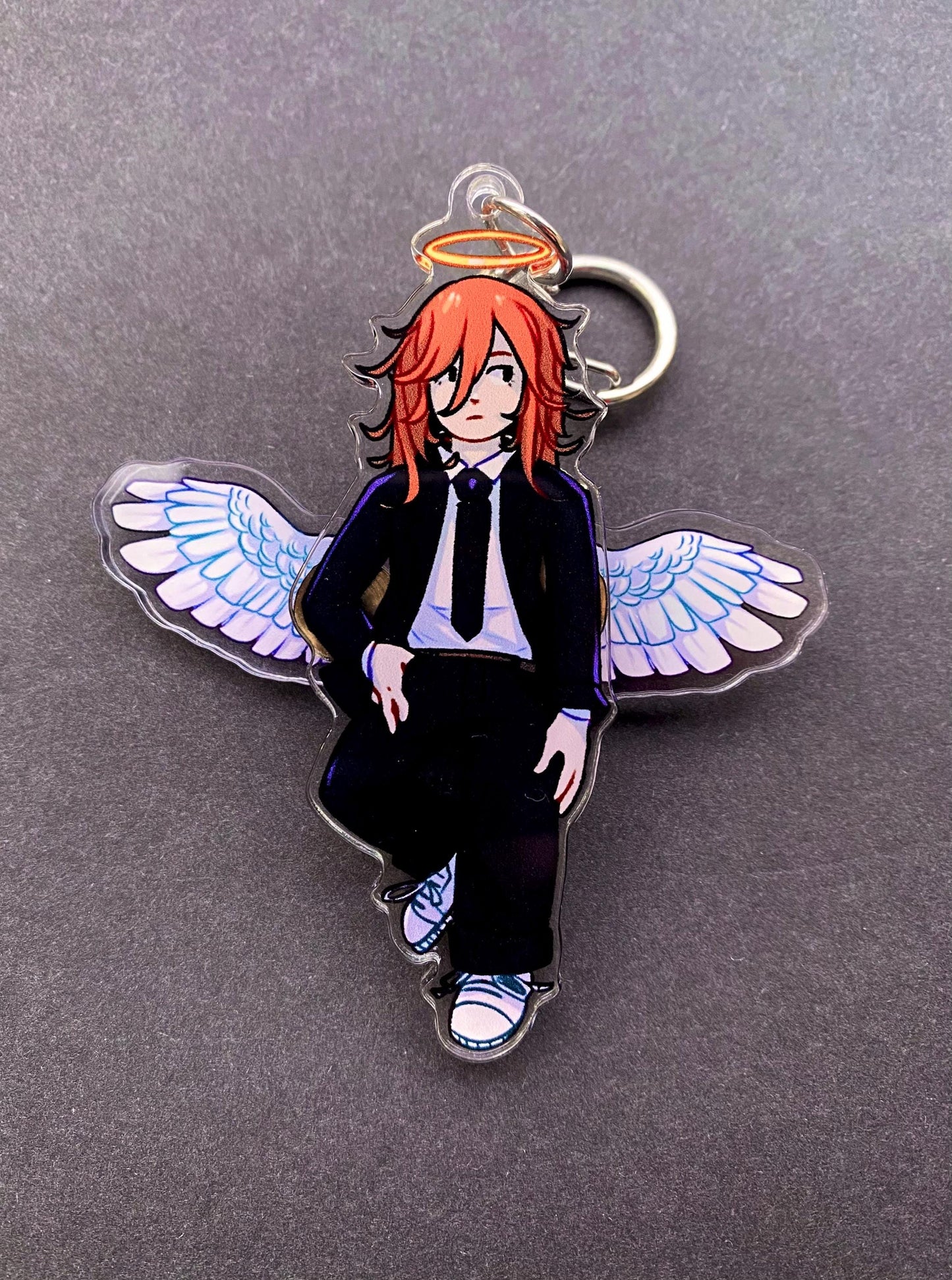 Grain | Angel Devil | Hawks | Vash | Philza - Flapping Acrylic Keychains