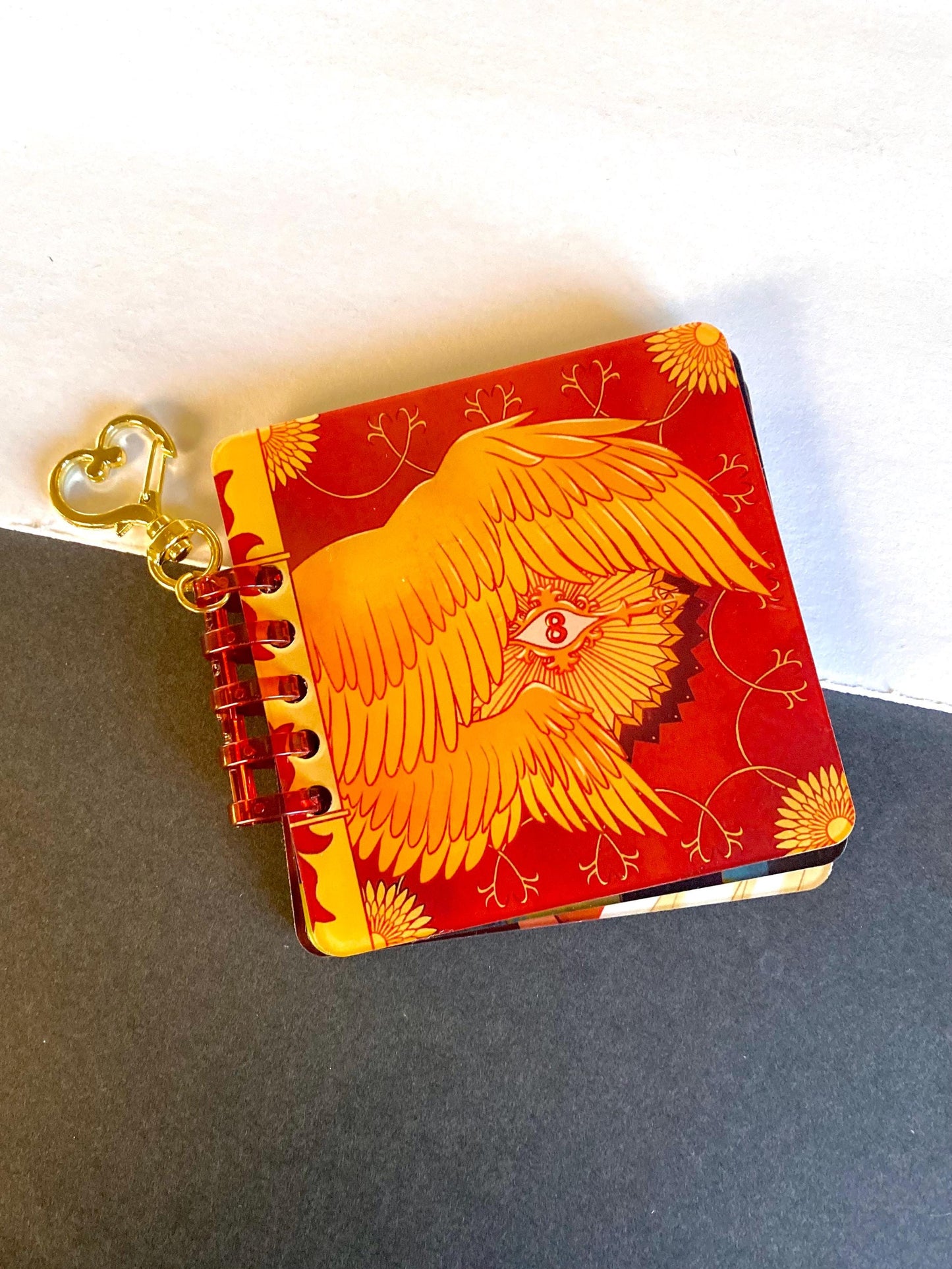 Thistle Book - Keychain