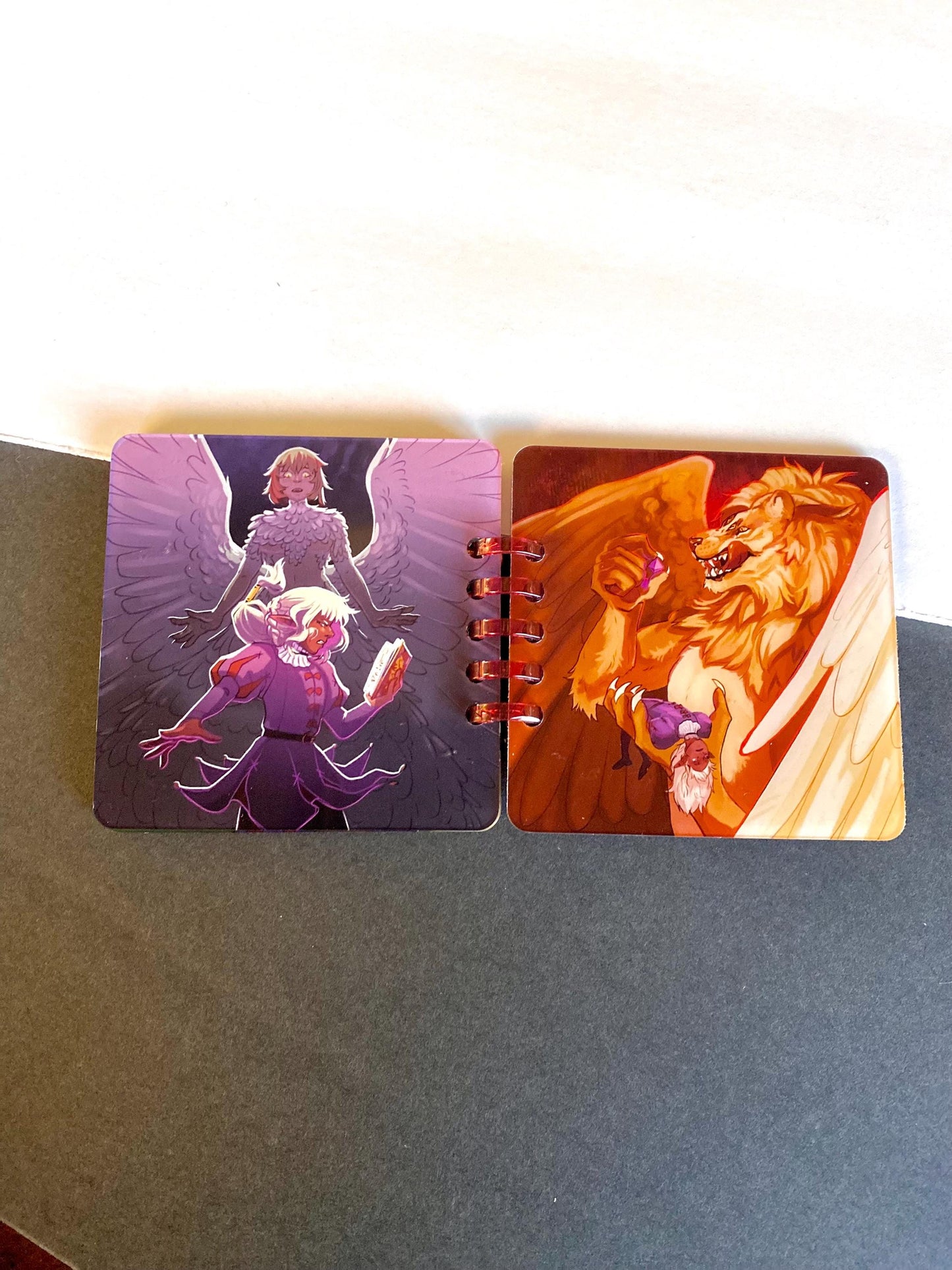 Thistle Book - Keychain