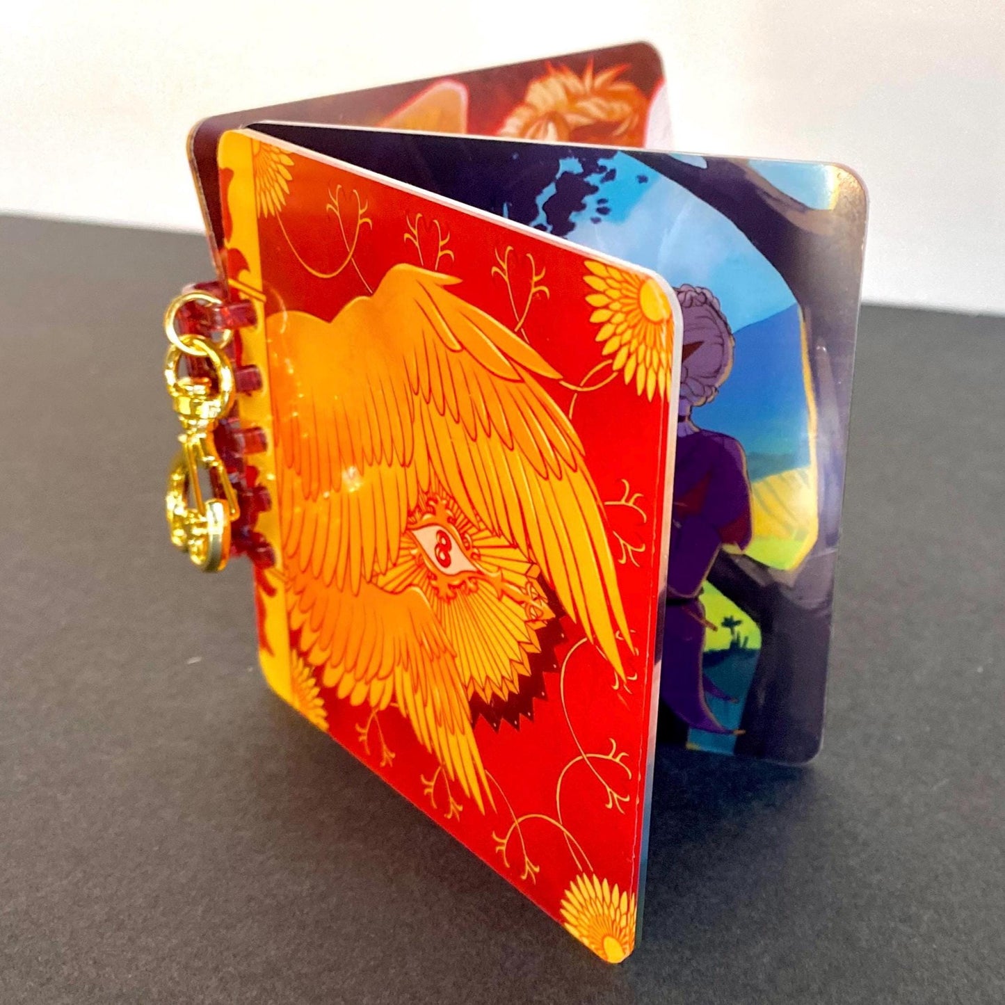 Thistle Book - Keychain