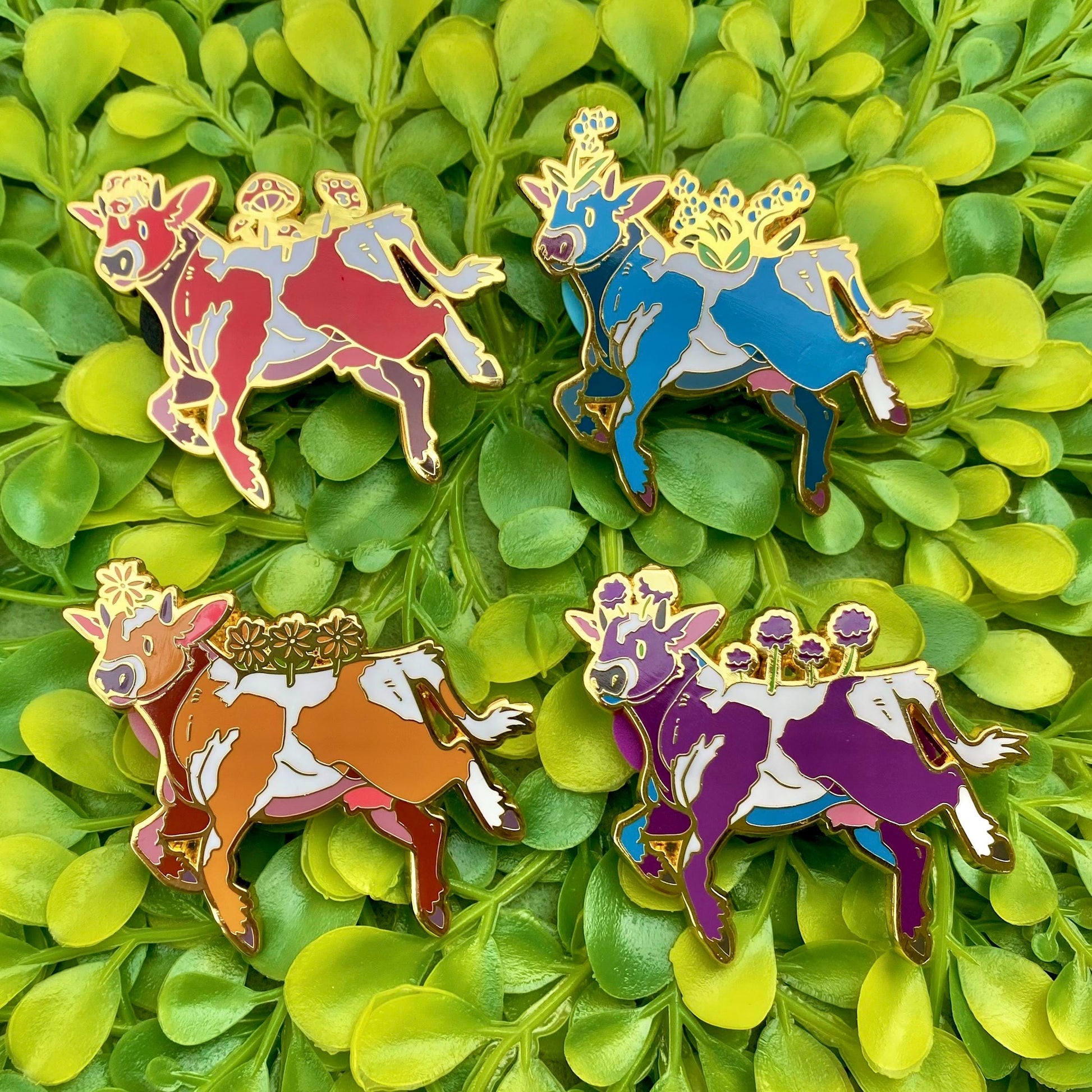 Moobloom - Enamel Pins
