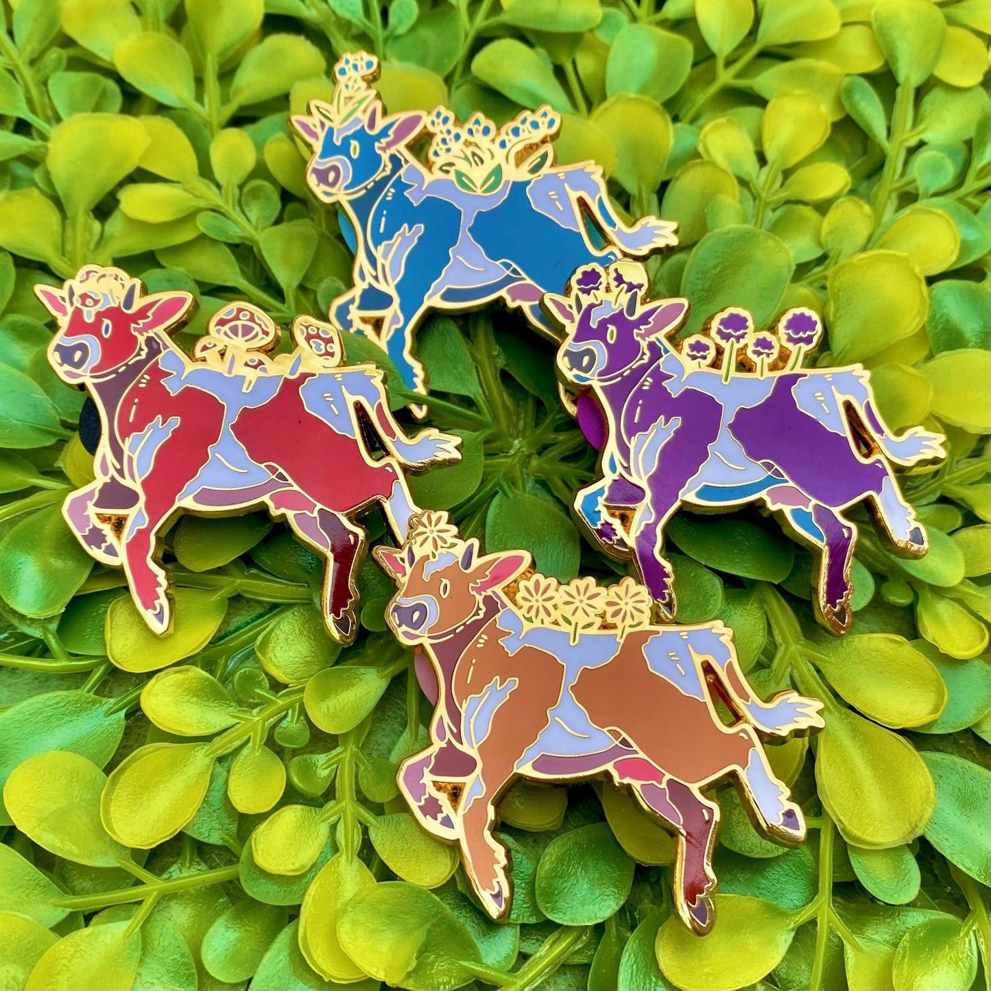 Moobloom - Enamel Pins