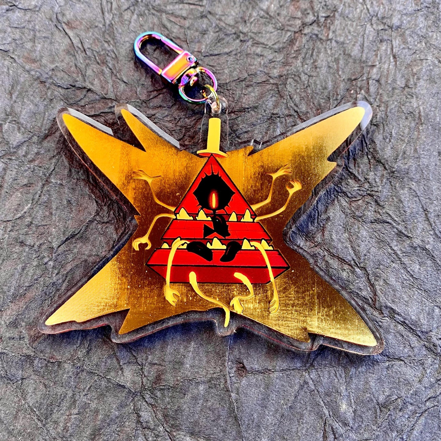 Bill Apocalypse - Gold Foil Keychain
