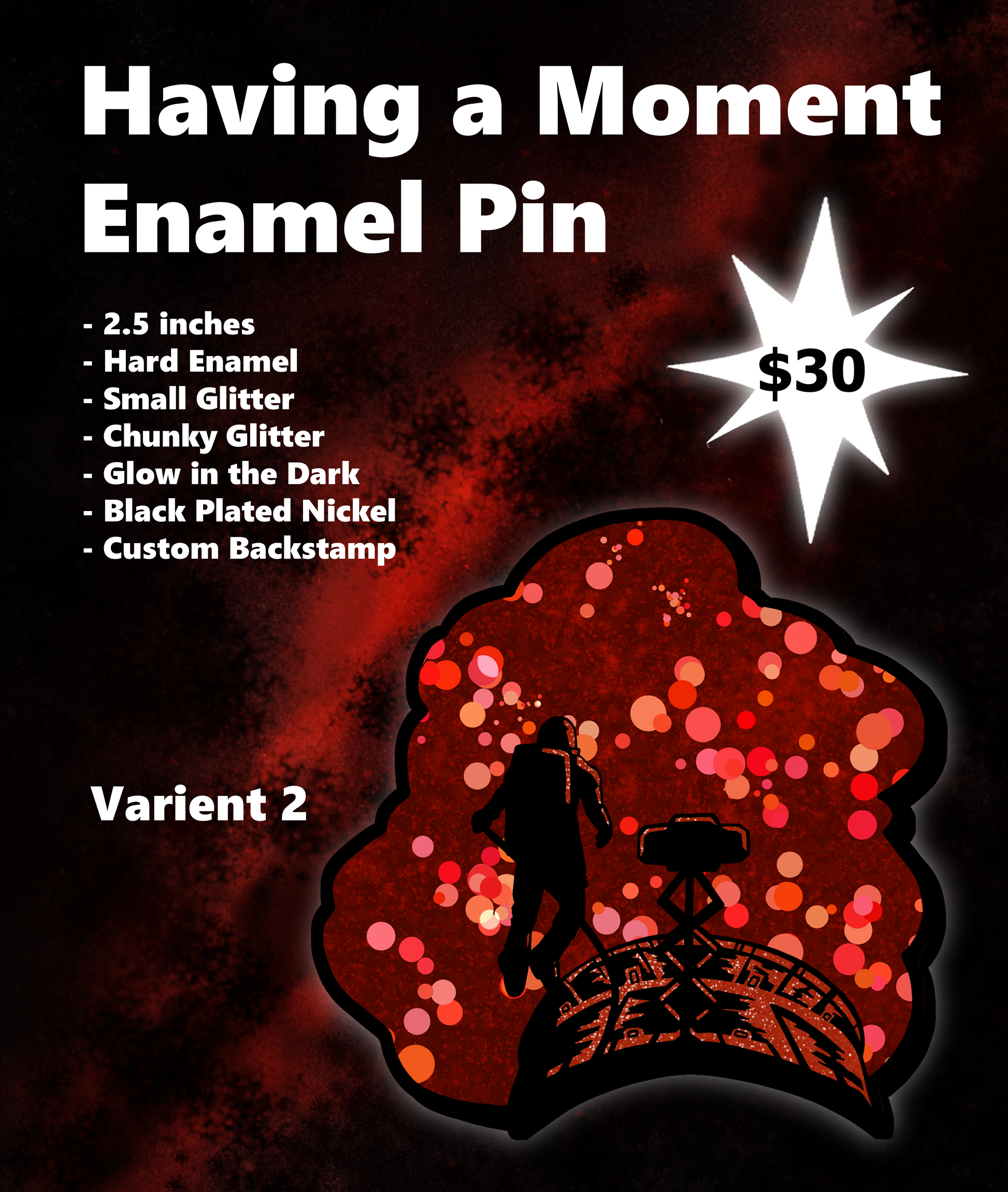 PHM - Having a Moment - Variant 2 - Enamel Pin - PREORDER